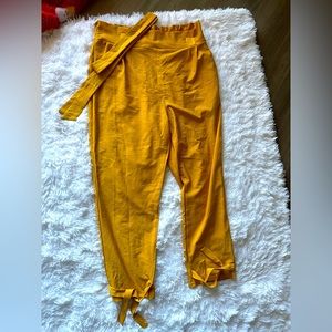 Grace Karin yellow pants size 2xl